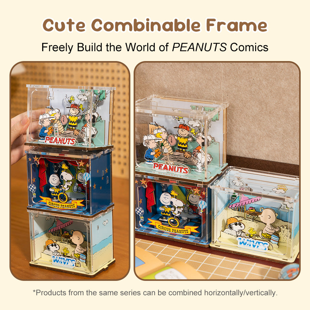 Puremind x Snoopy – Chilling at the Beach Wooden Puzzle 2103EN