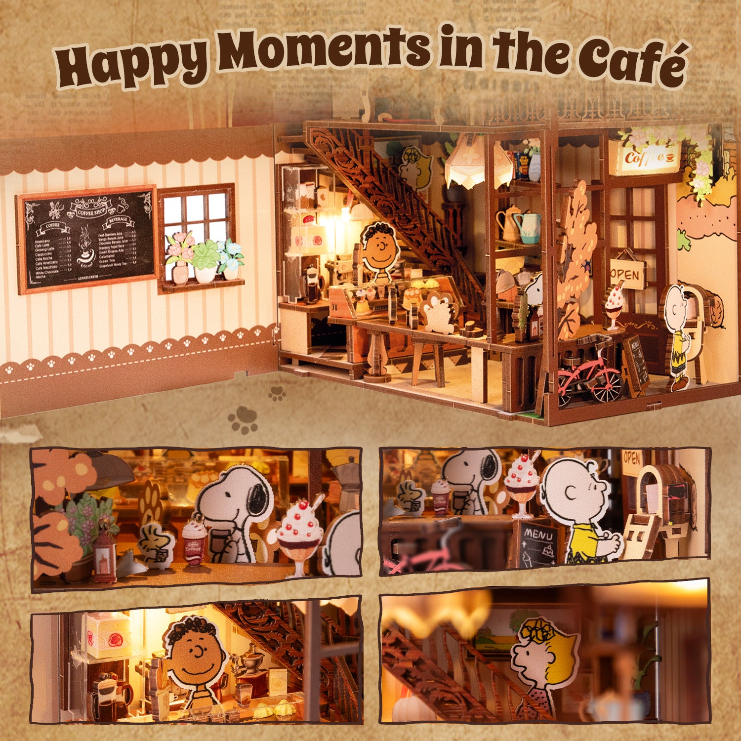 Puremind x Snoopy  BOOK NOOK 1203