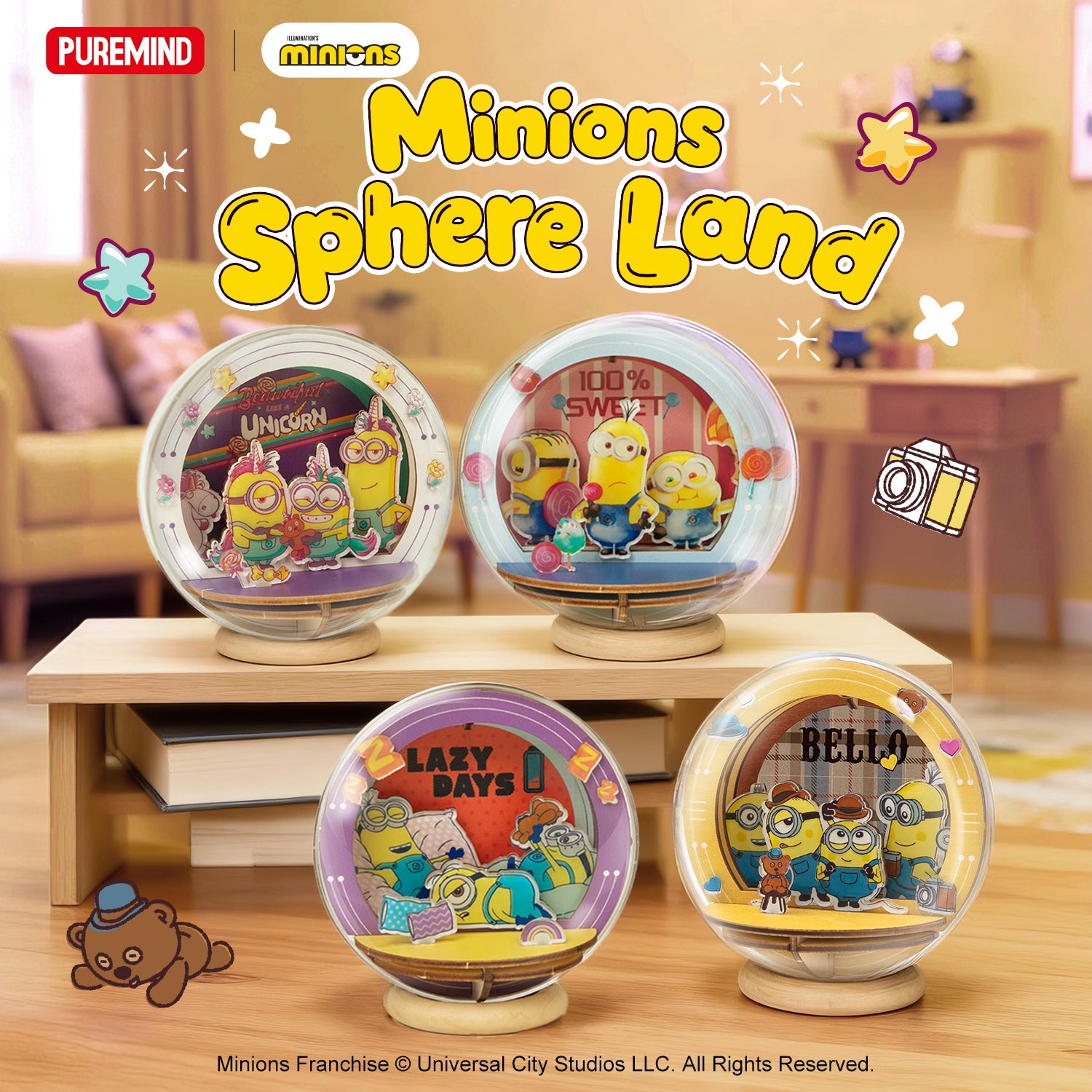 Puremind x Minions Sphere Land 1711-1714