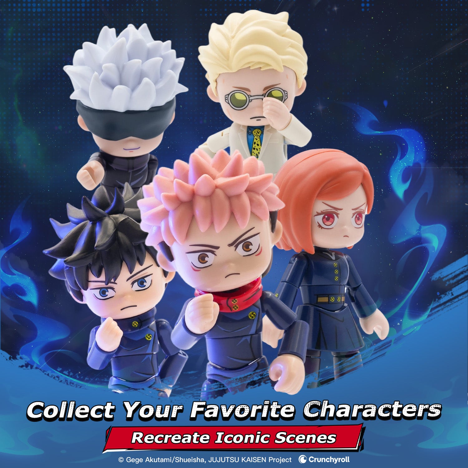 Puremind x Jujutsu Kaisen Flexi.Figs Total Assauit Series 2730-BOX