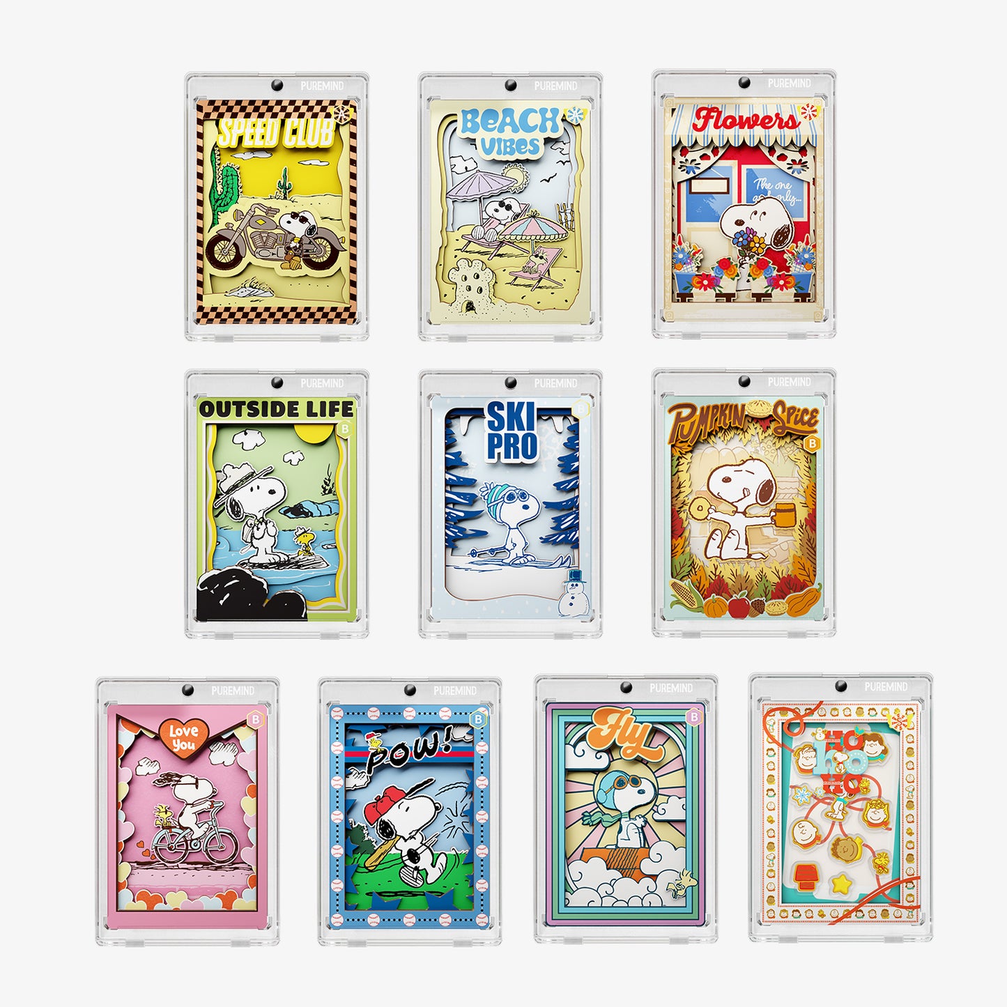 Puremind x Snoopy Mini Art Blind Box 1209-BOX