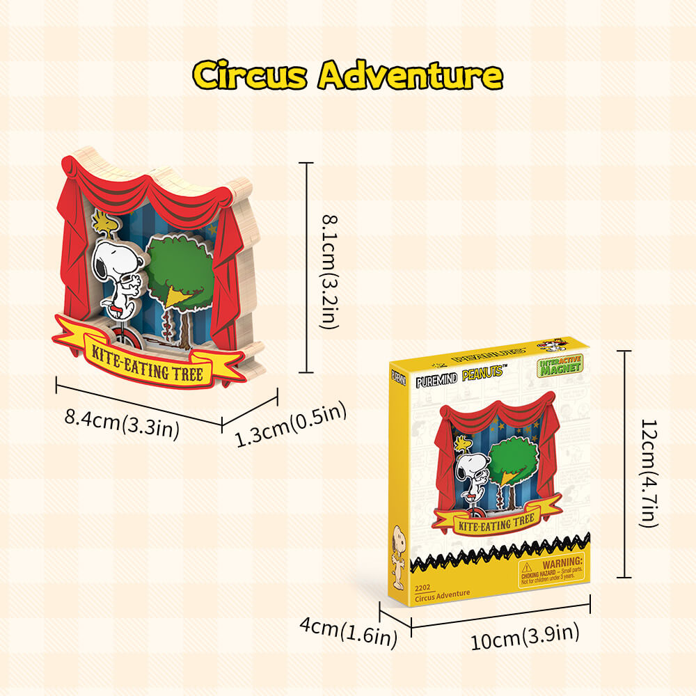 Puremind x Snoopy – Around the World Interactive Magnet