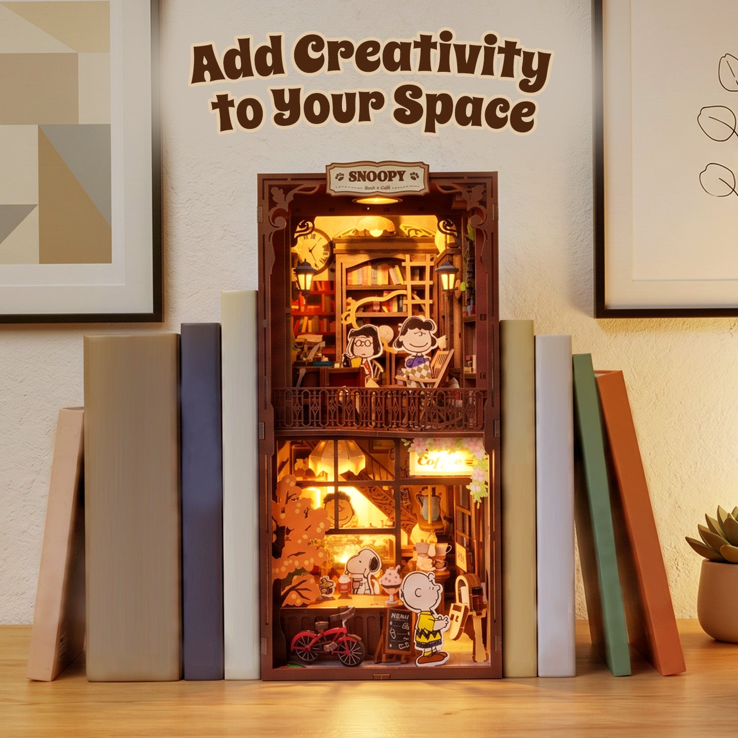 Puremind x Snoopy  BOOK NOOK 1203