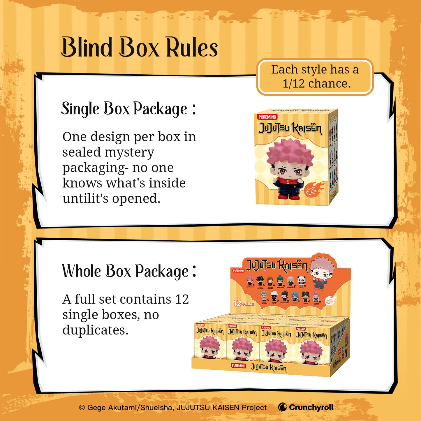 Puremind x Jujutsu Kaisen Slice of Life Blind Box 2727