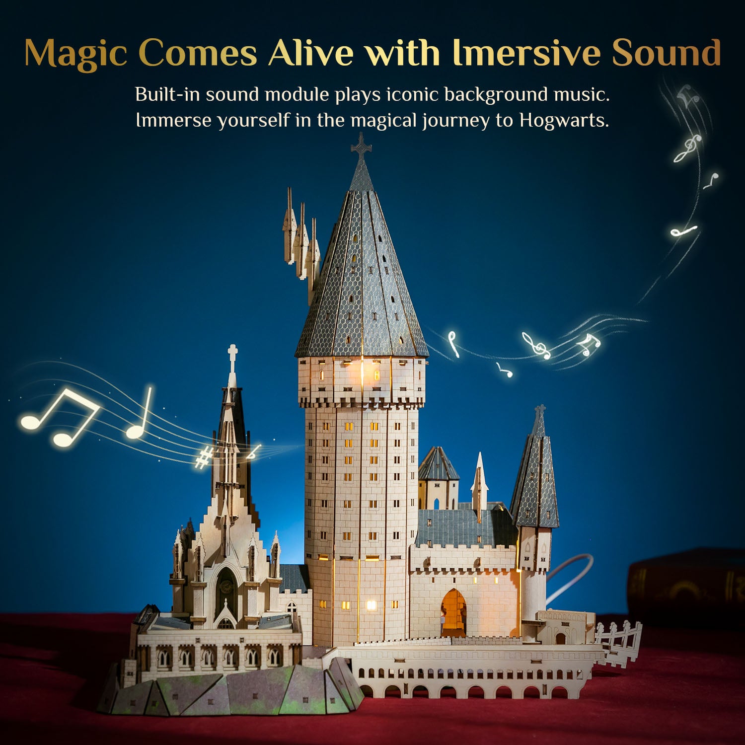 Puremind x Harry Potter Hogwarts Great Hall 1610 & Astronomy Tower 161