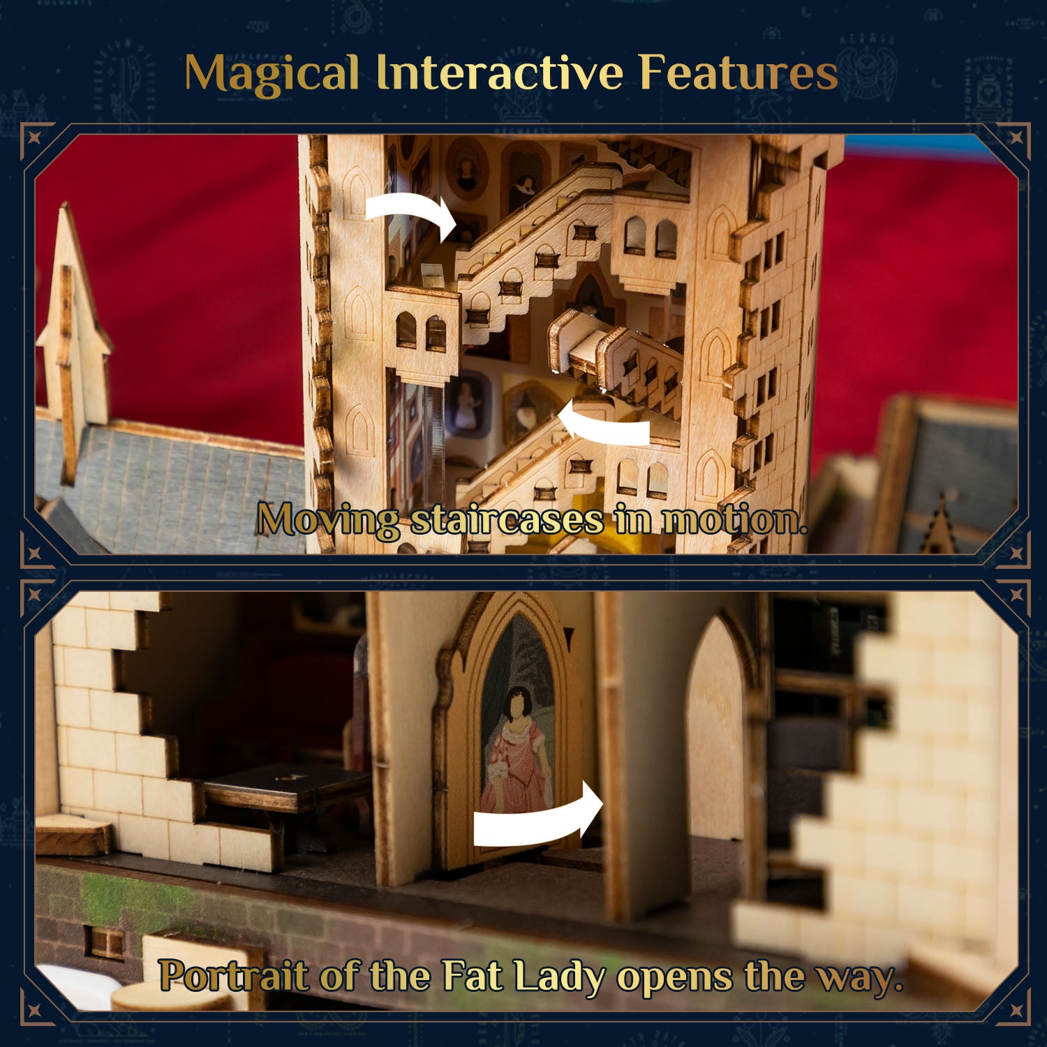 Puremind x Harry Potter Hogwarts Great Hall 1610 & Astronomy Tower 161