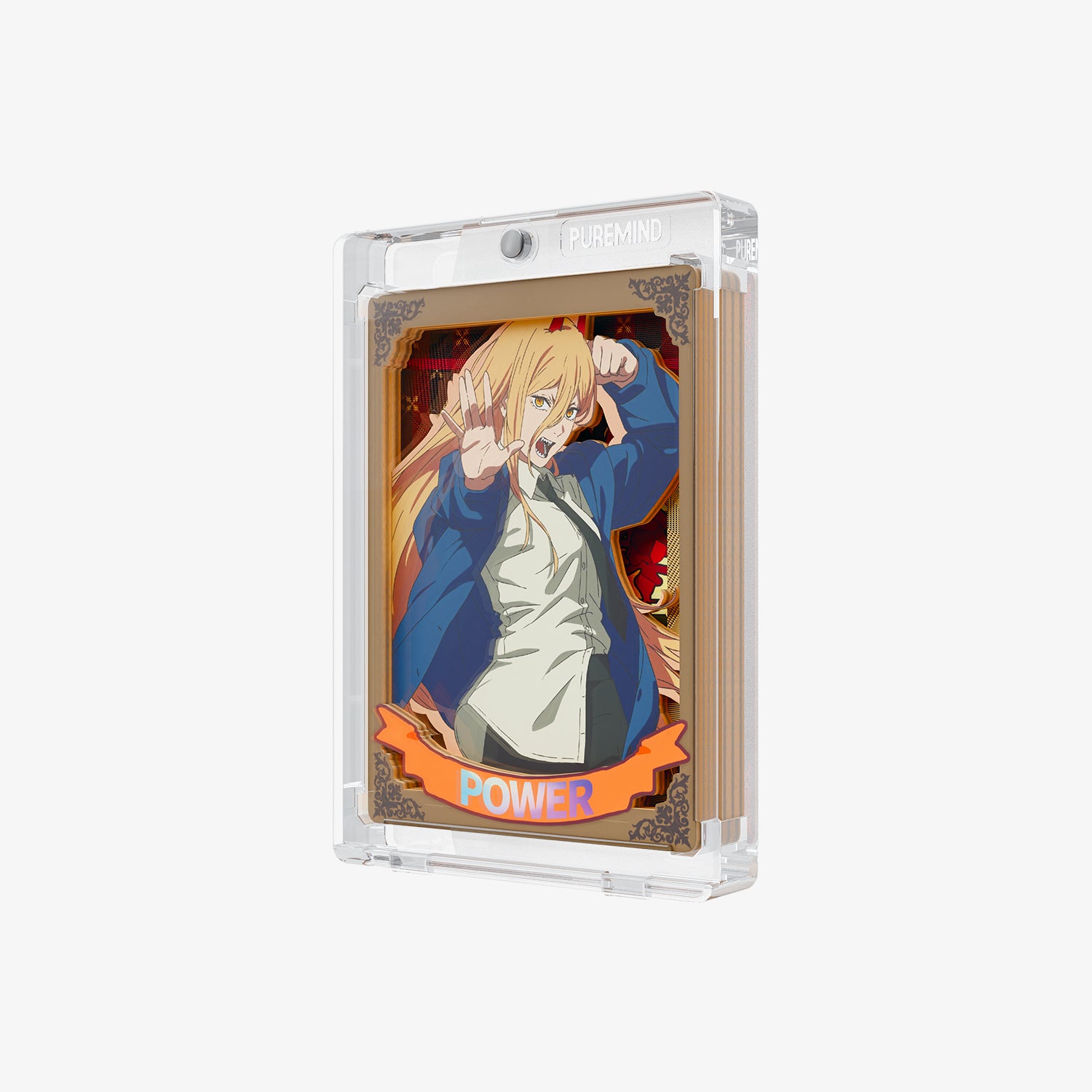 Puremind x Chainsaw Man Sorcery Prism Pane mini art panel display Power