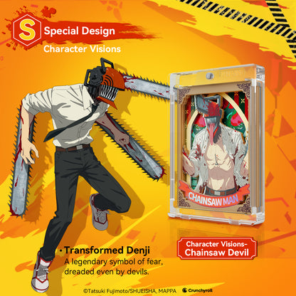 Puremind x Chainsaw Man Sorcery Prism Pane Series Specialr Designs S