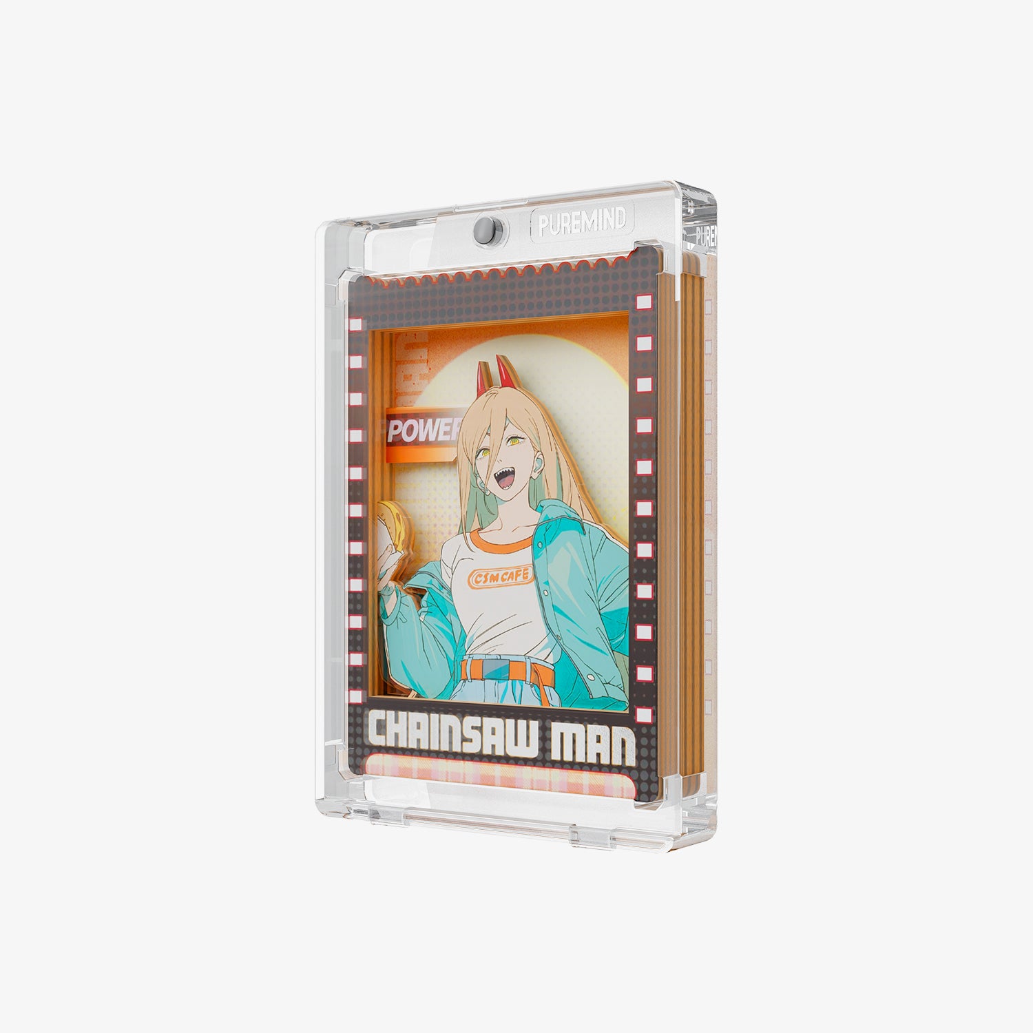 Puremind x Chainsaw Man Sorcery Prism Pane mini art panel display Chainsaw man 3