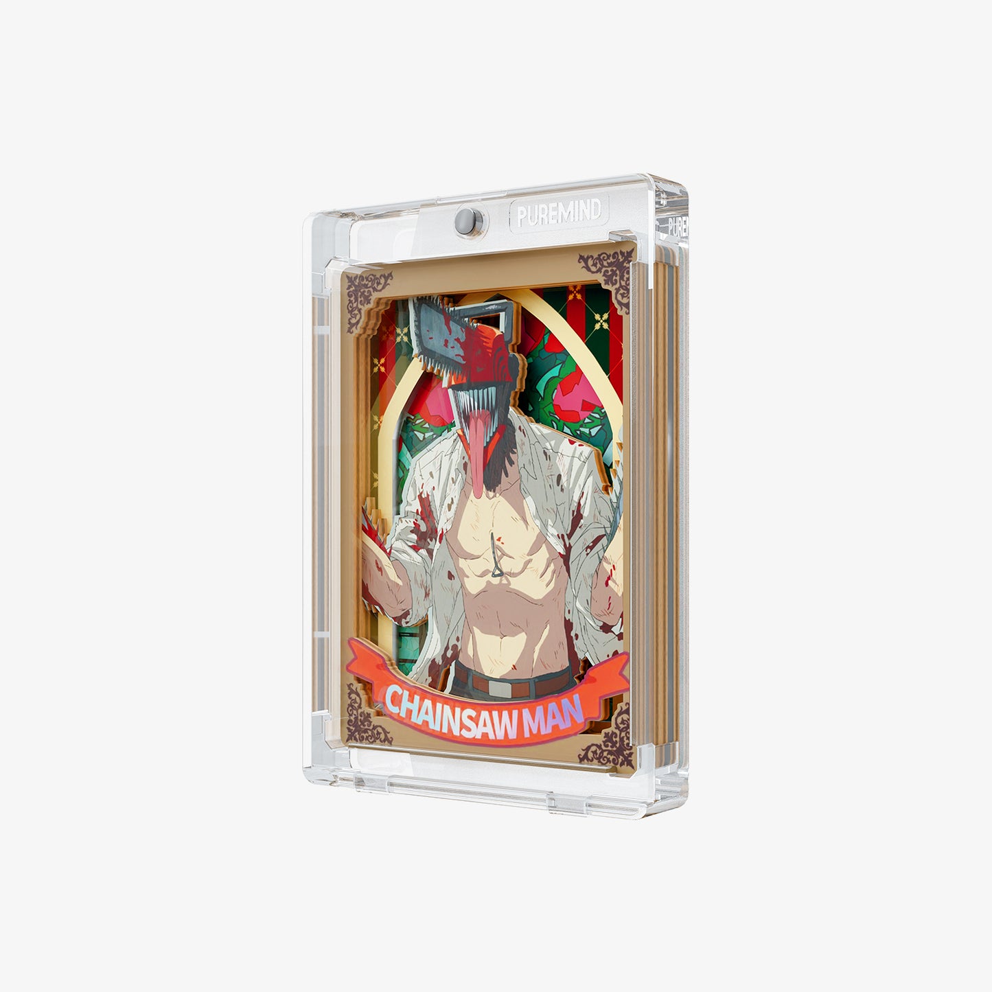 Puremind x Chainsaw Man Sorcery Prism Pane mini art panel display Chainsaw man 6