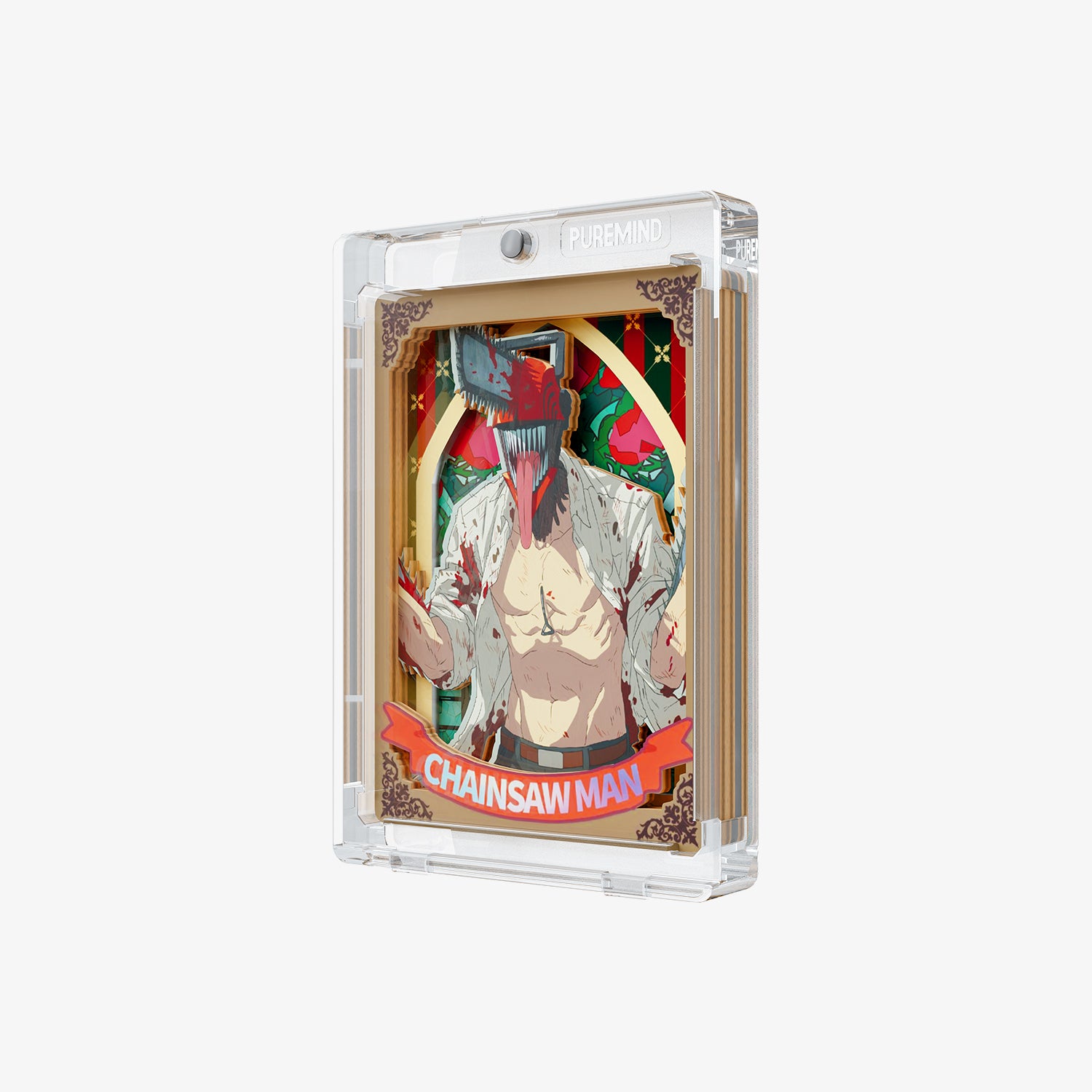 Puremind x Chainsaw Man Sorcery Prism Pane mini art panel display Chainsaw man 6