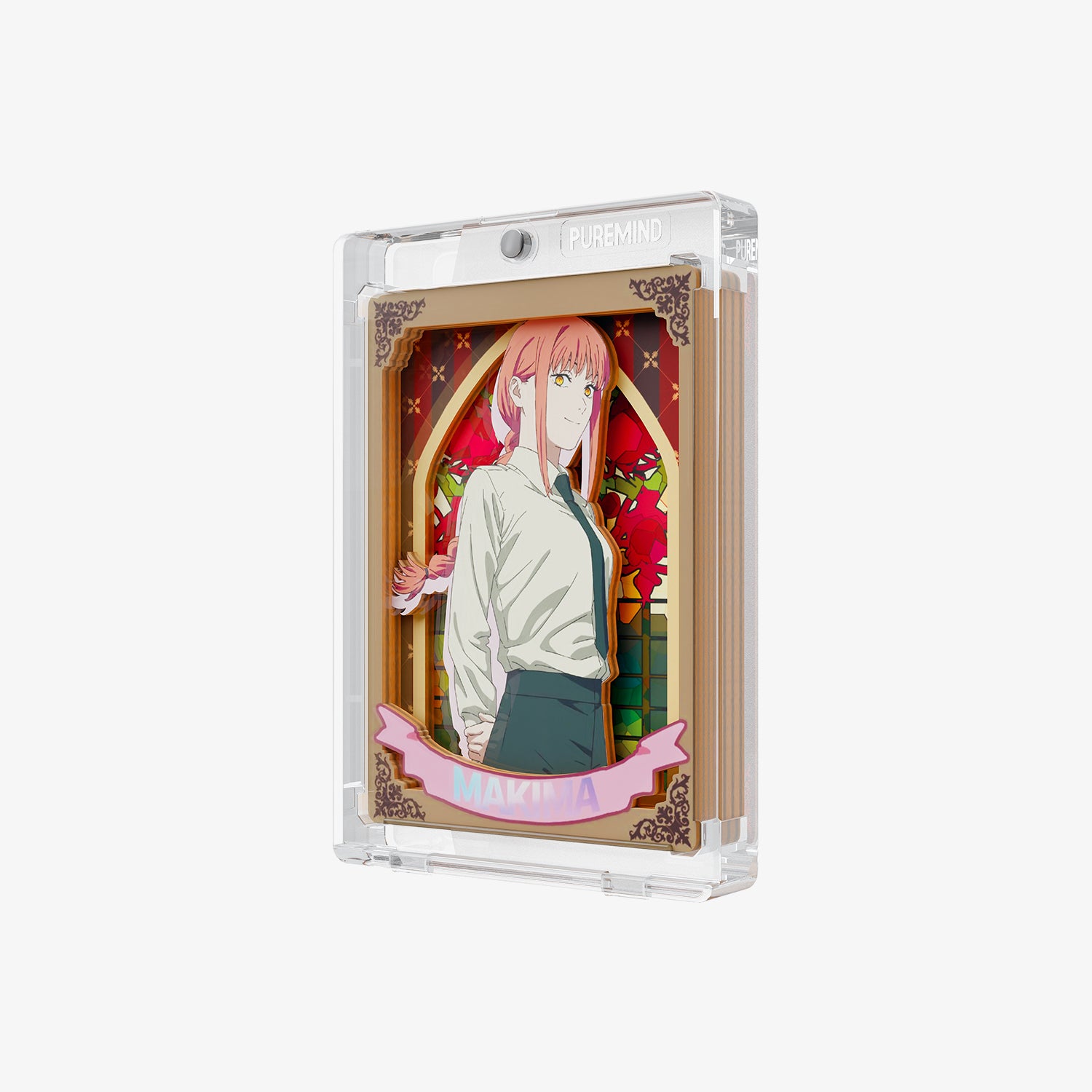 Puremind x Chainsaw Man Sorcery Prism Pane mini art panel display Makima