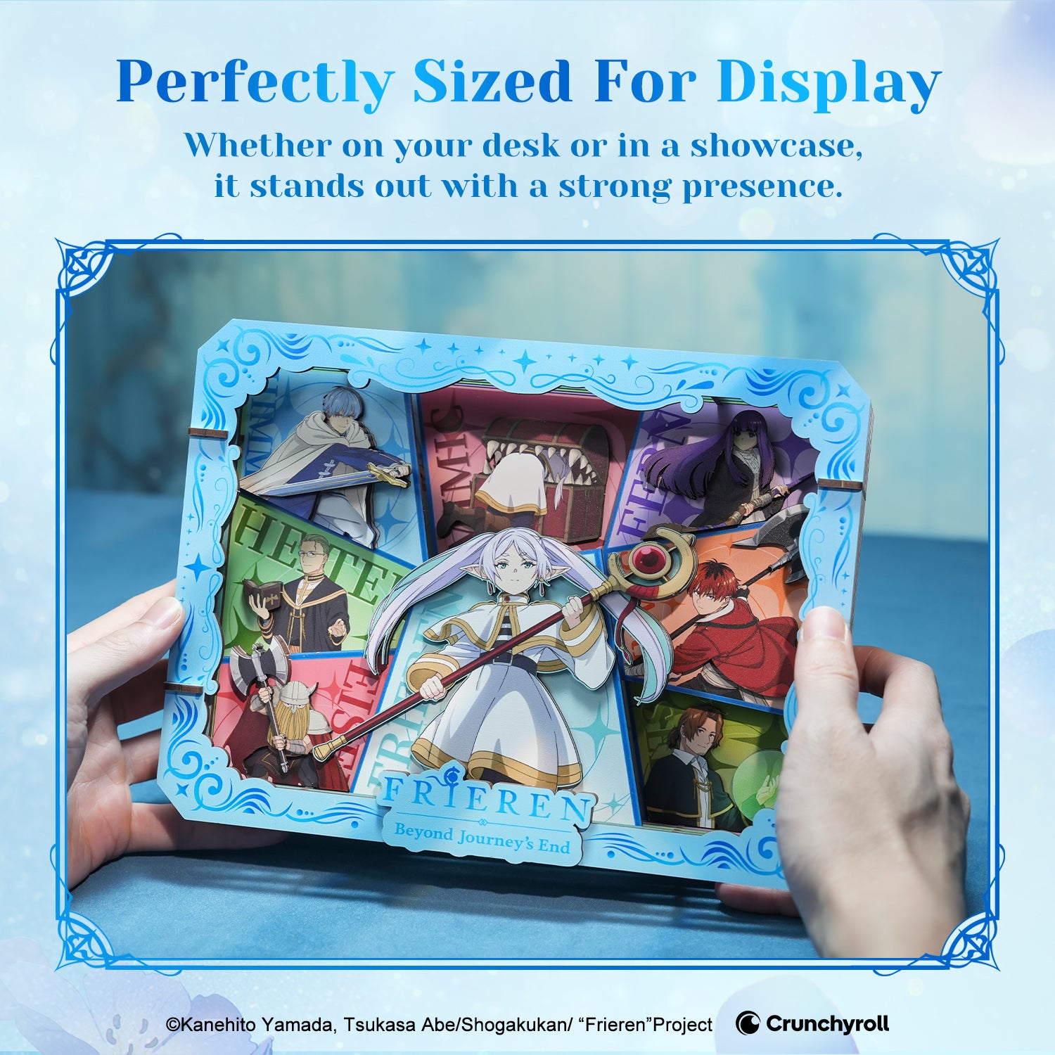 Puremind x Frieren Sharing The Journey Wooden Gallery home decor display