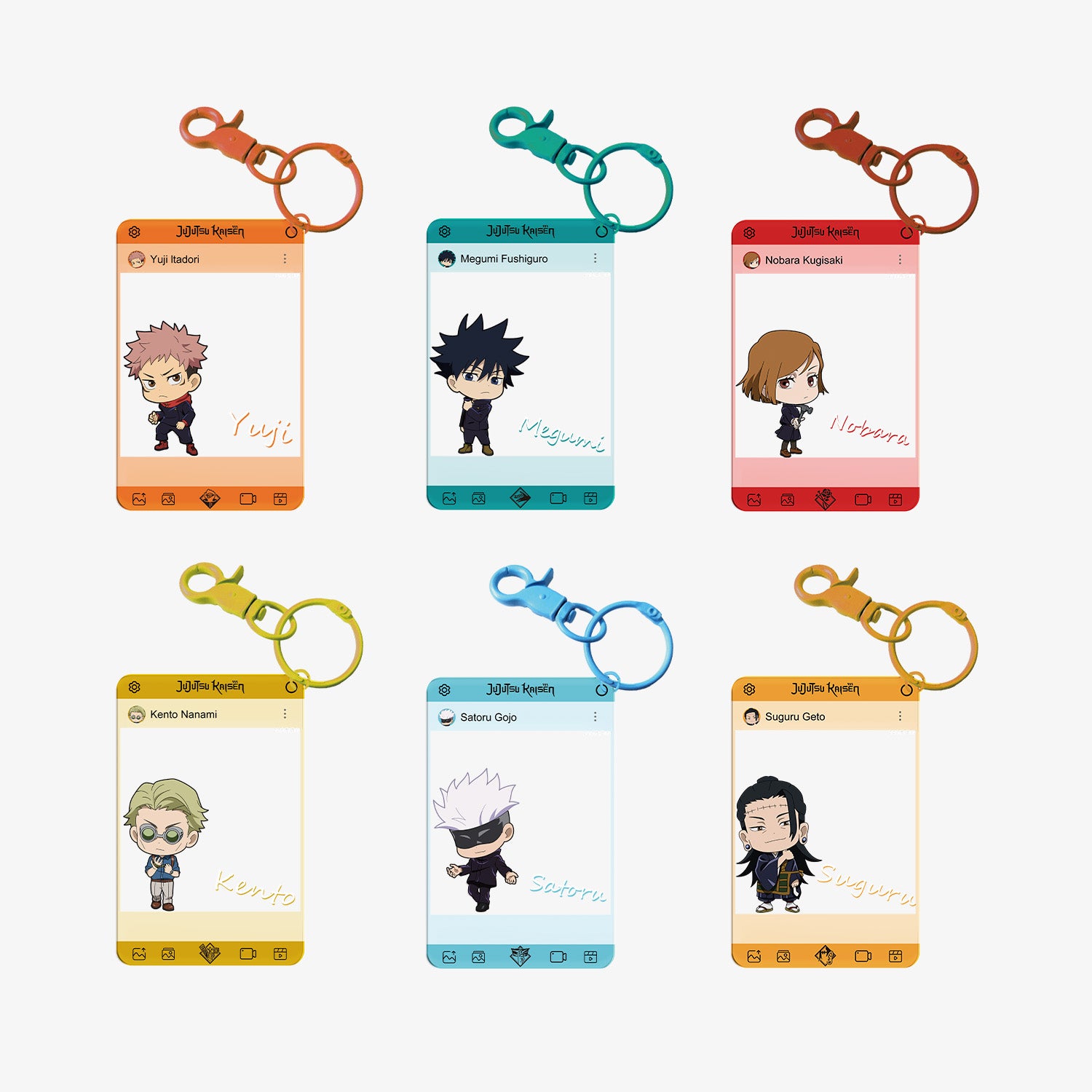 Puremind x Jujutsu Kaisen Acrylic Clear Card Blind Bag 2724 - anime collectible