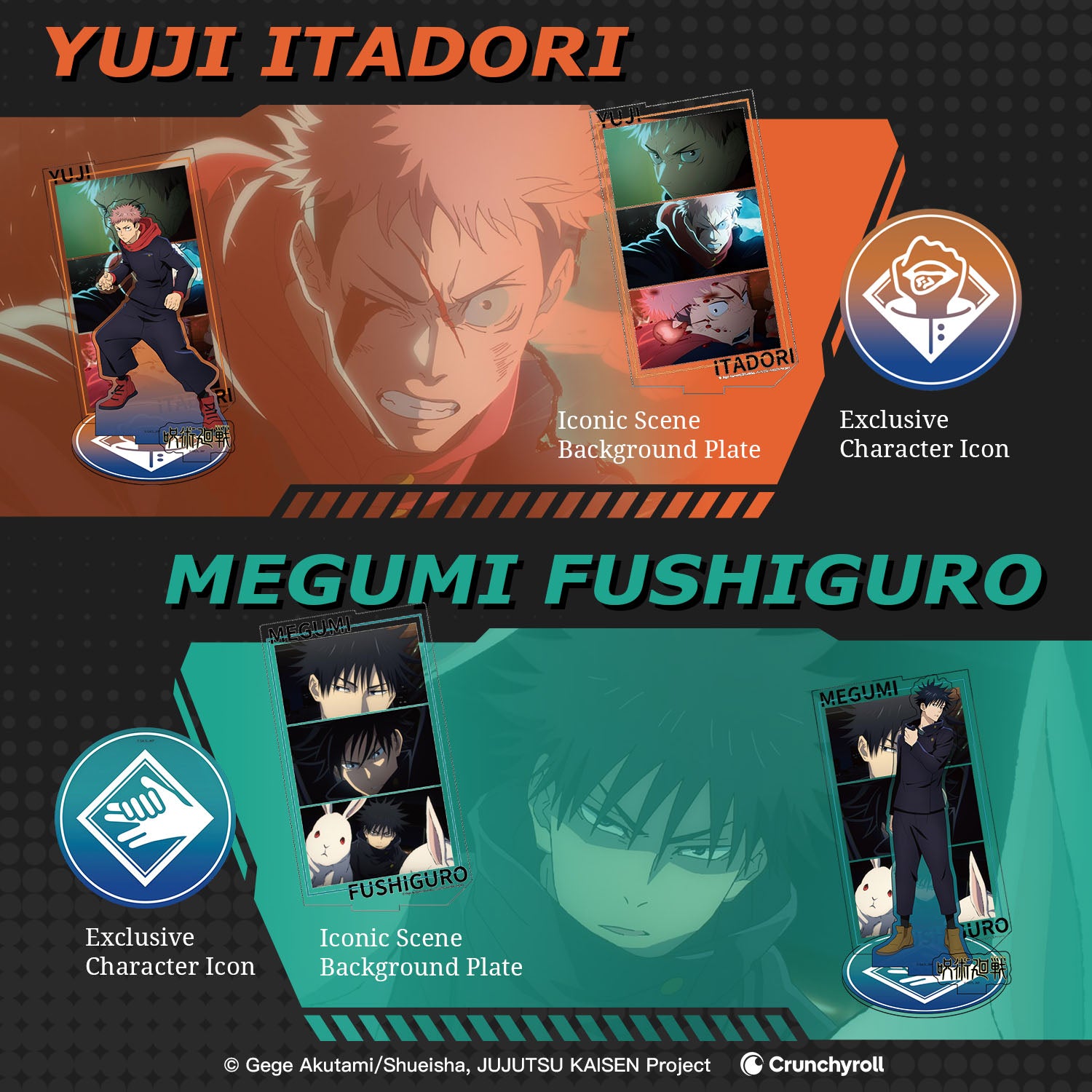 Puremind x Jujutsu Kaisen Acrylic character stand display