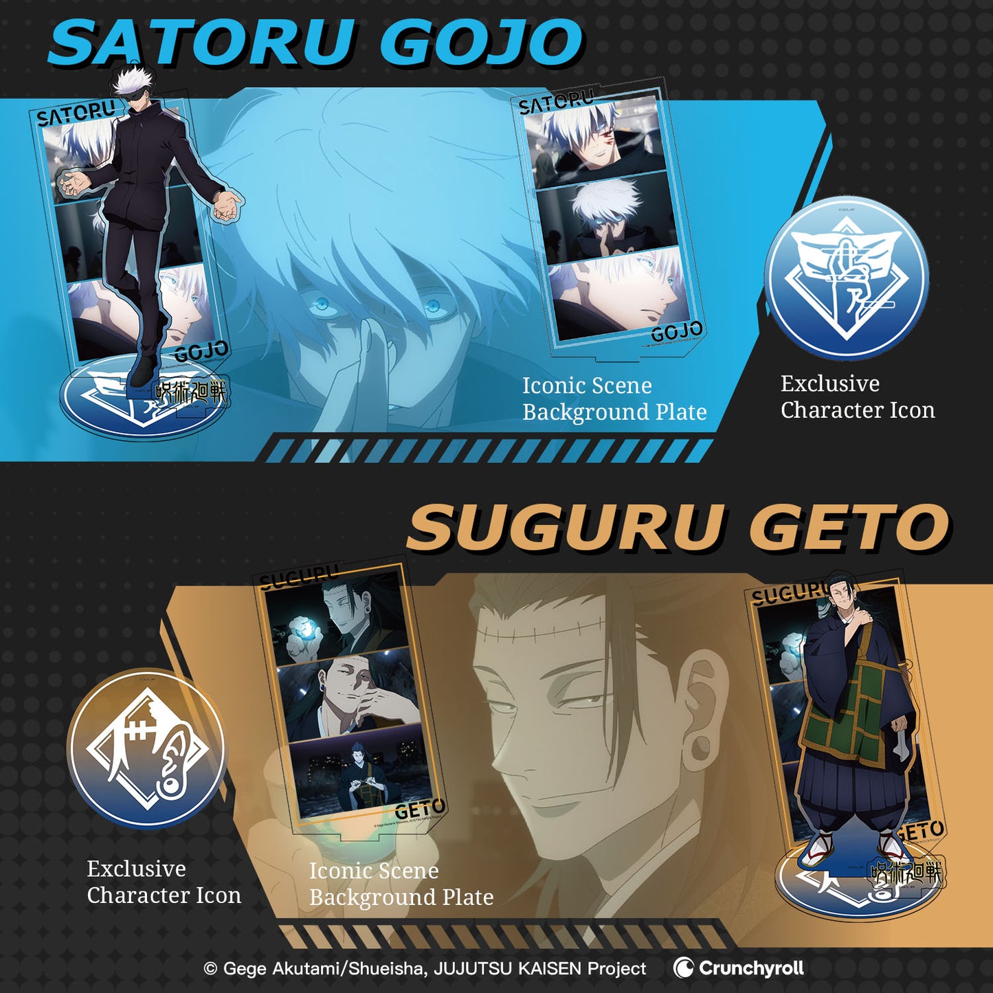 Puremind x Jujutsu Kaisen Acrylic character stand display 3