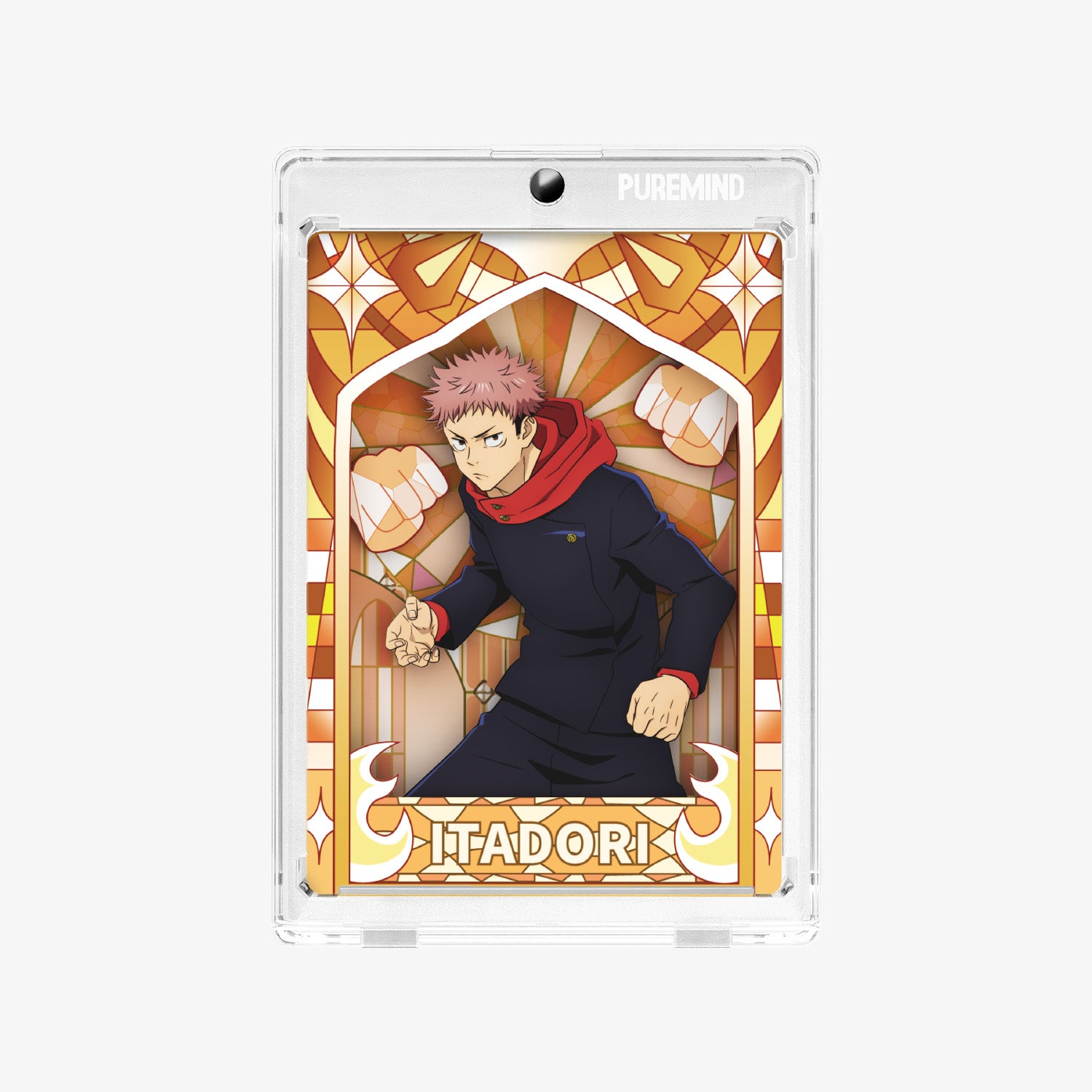 Puremind x Jujutsu Kaisen Sorcery Prism Pane mini art panel display Itadori