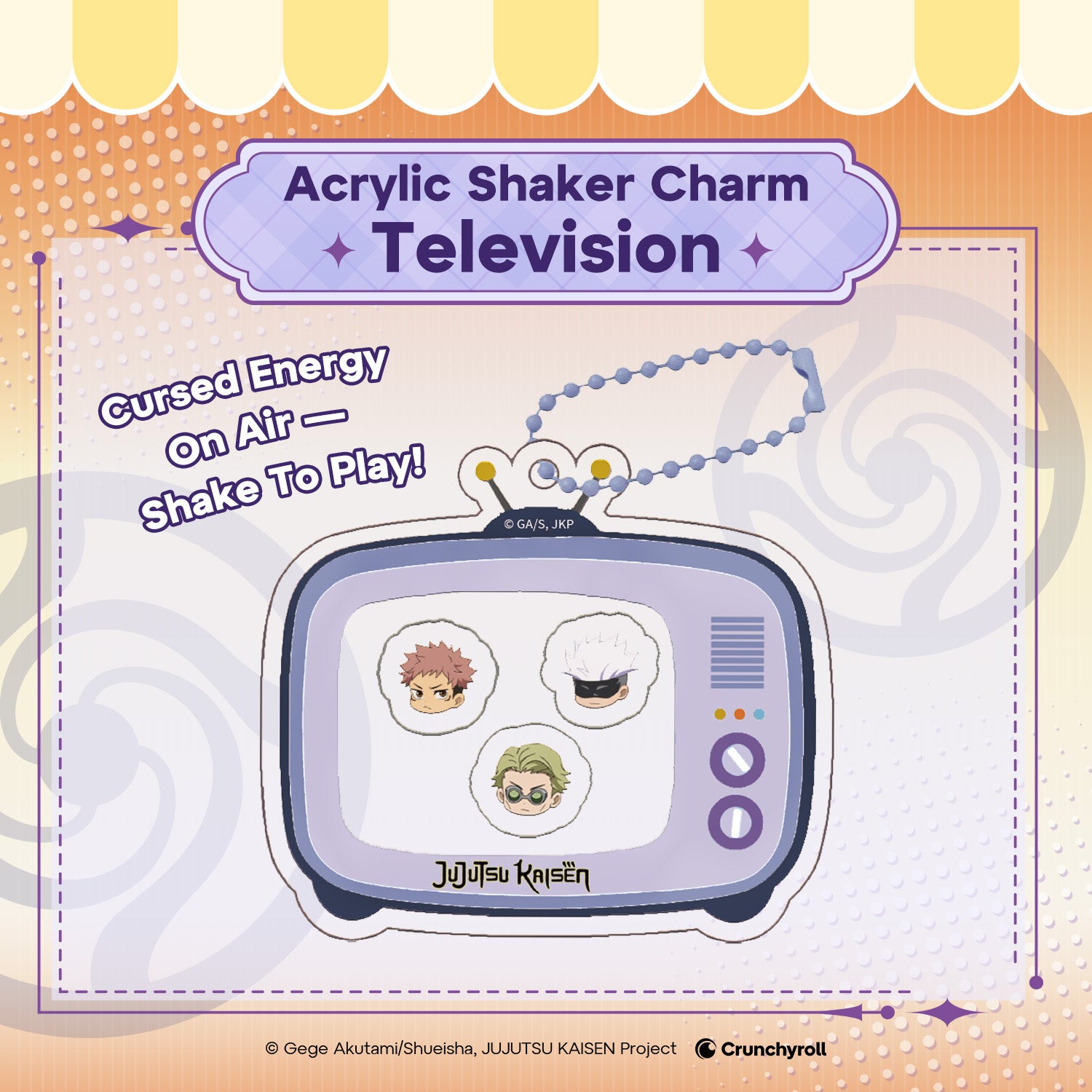 Puremind x Jujutsu Kaisen Acrylic Shaker Charm 2718-19