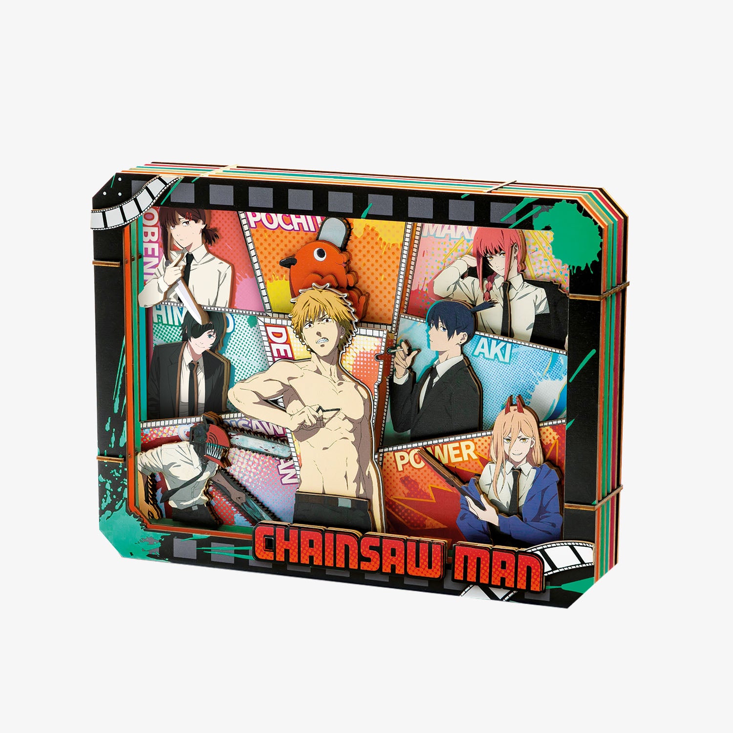 Puremind x Chainsaw Man Characters United Wooden Gallery (L) 2811