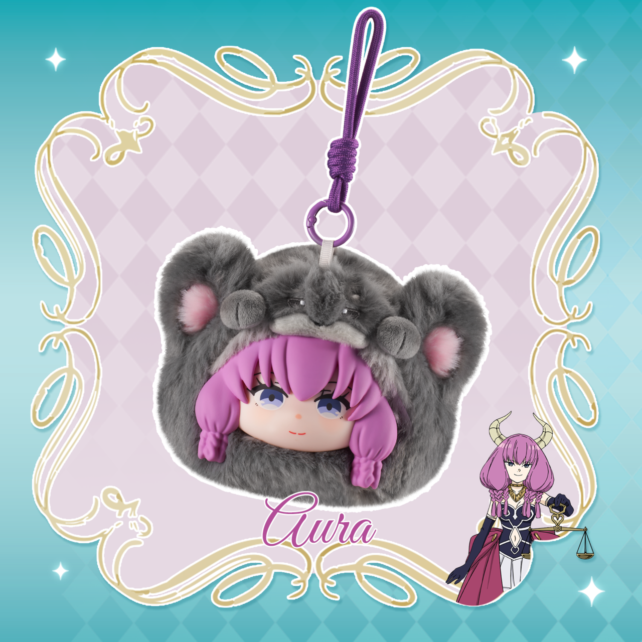 Puremind x Frieren Animal Party Series Vinyl Plush Blind BOX 2526EN