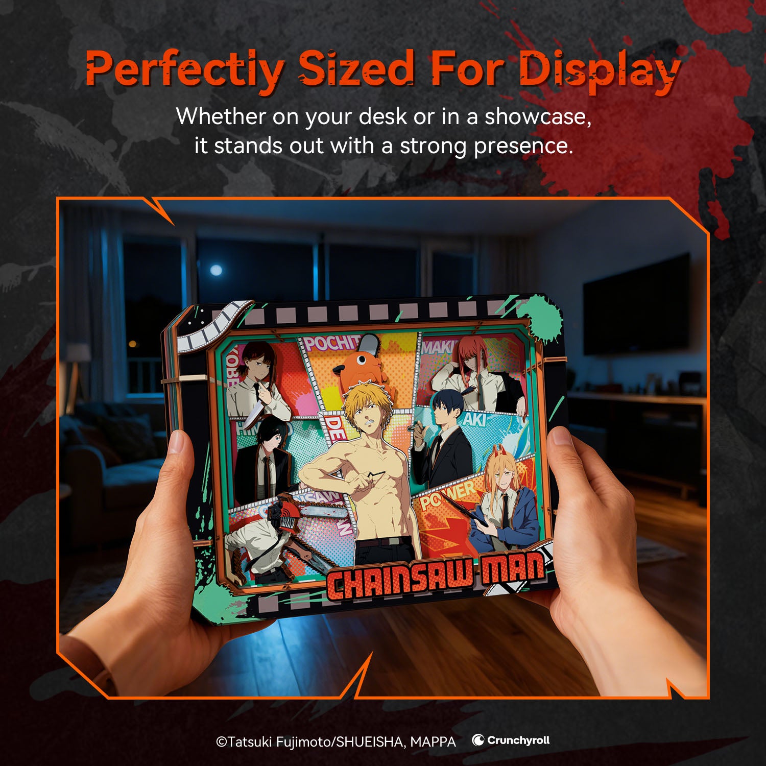 Puremind x Chainsaw Man Characters United Wooden Gallery (L) 2811